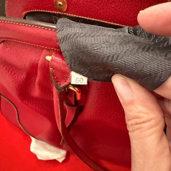 Authentic preloved Prada Red - Picture 15 of 15